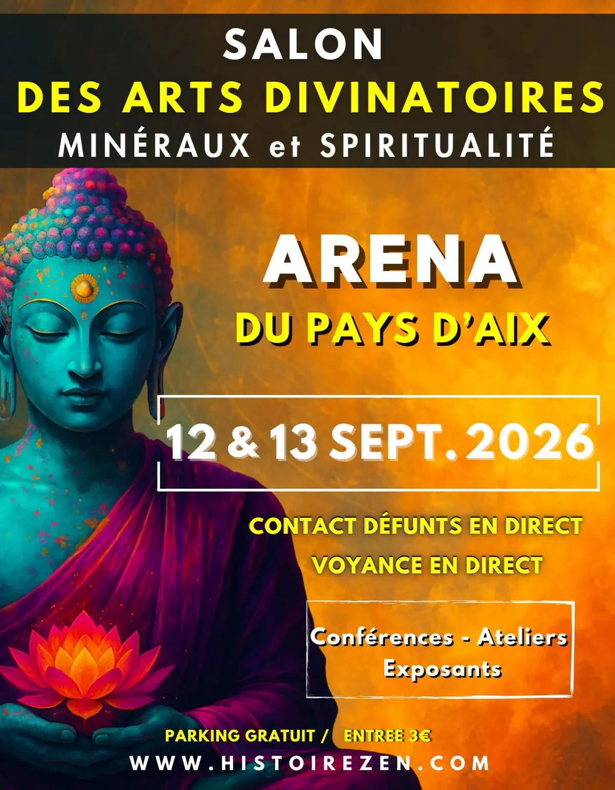 Salon Arts Divinatoires, Spiritualité et Minéraux