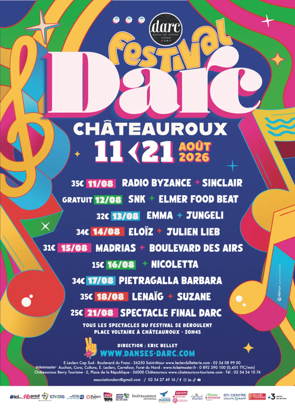 51e Stage - Festival International de Châteauroux - DARC