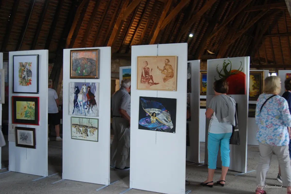 51ième exposition de peintures et sculptures au château de Duras