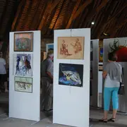 51ième exposition de peintures et sculptures au château de Duras