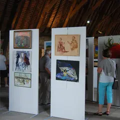 51ième exposition de peintures et sculptures au château de Duras