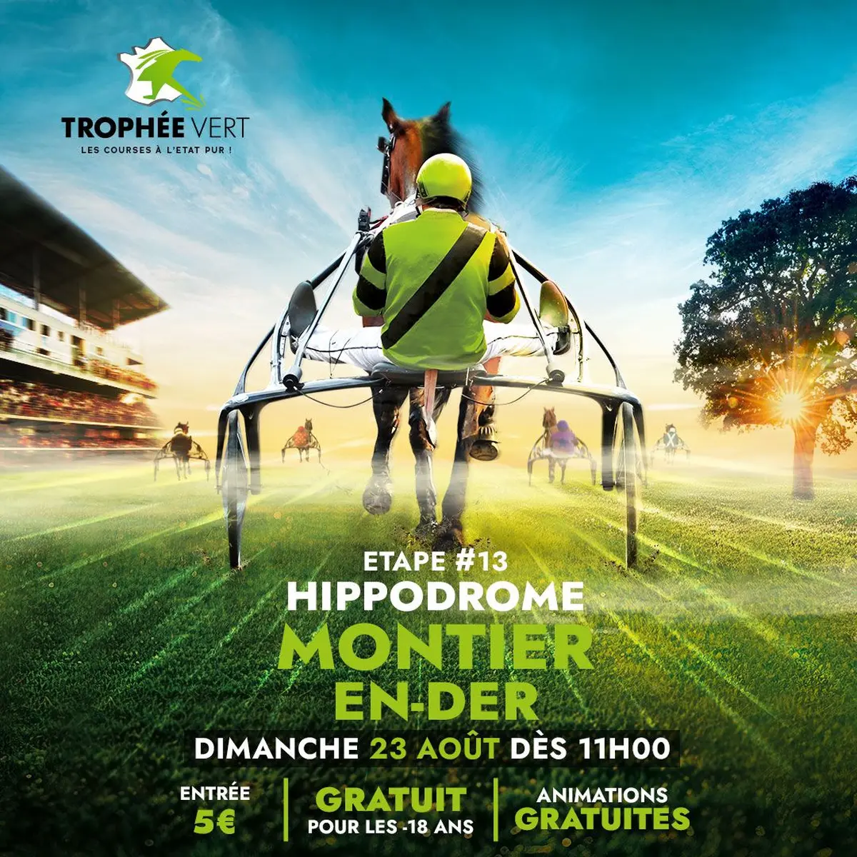 L'hippodrome de Montier-en-Der en fête pour le Trophée Vert !