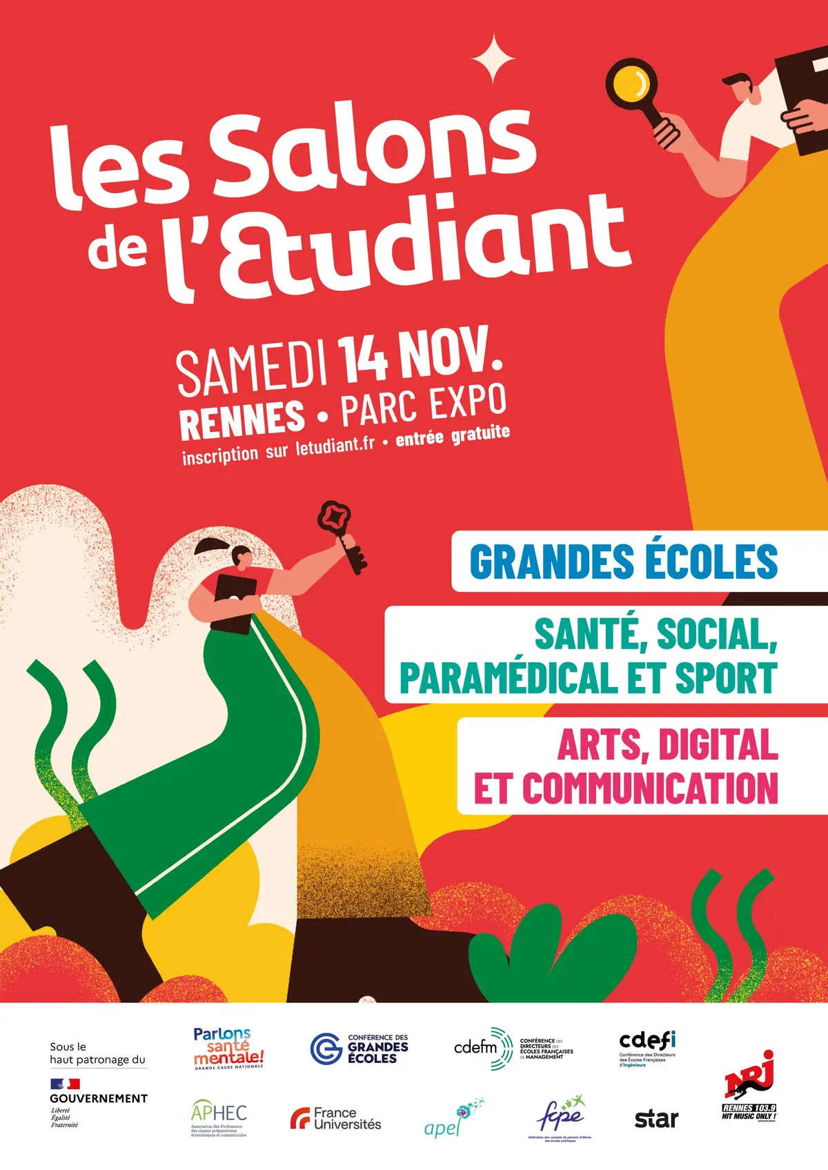 Le salon grandes écoles à Rennes