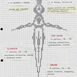 Ateliers d’écriture machine à écrire avec JeanneTo à La Grenze