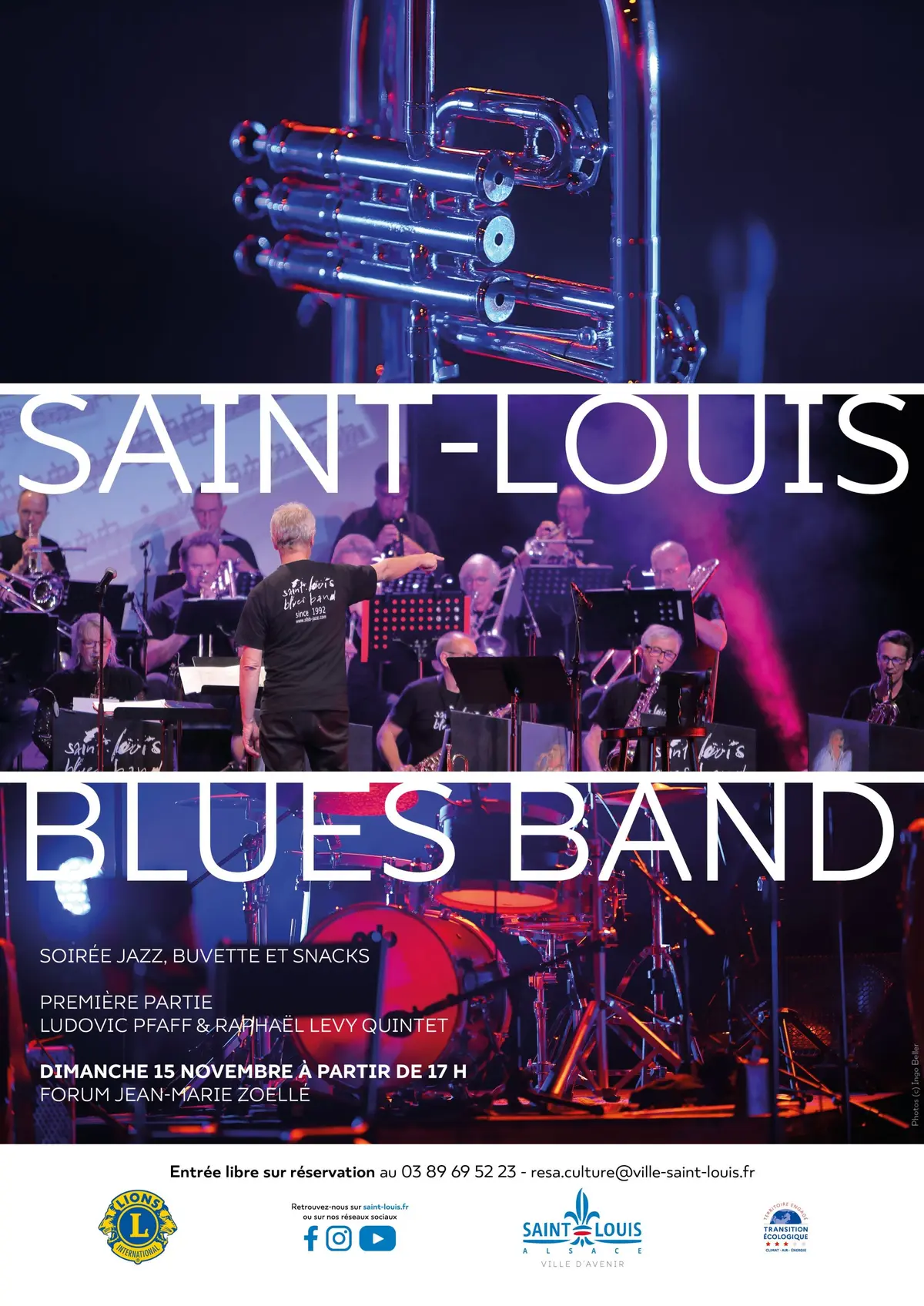 La soirée jazz du Saint-Louis blues band
