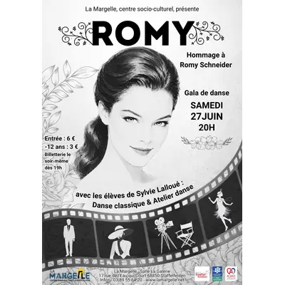 Gala de danse classique : hommage à Romy Schneider