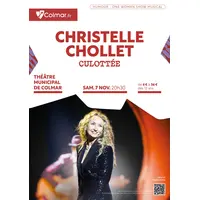 Christelle Chollet au Théâtre municipal de Colmar avec Culottée &copy; @Guirec Coadic