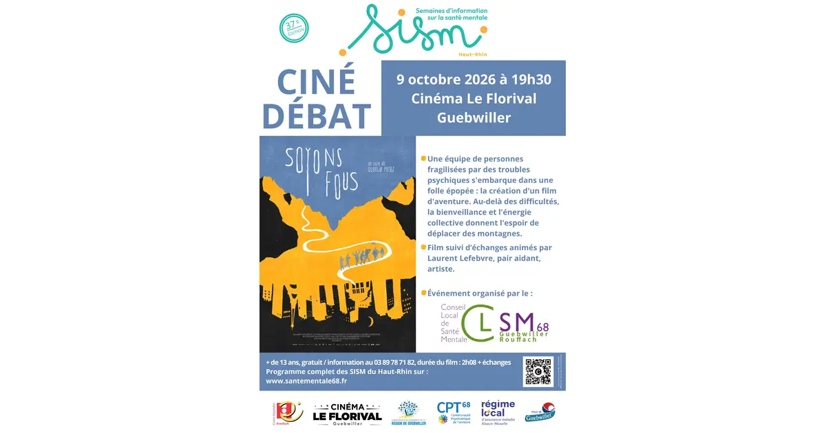 Ciné-débat "Soyons fous"