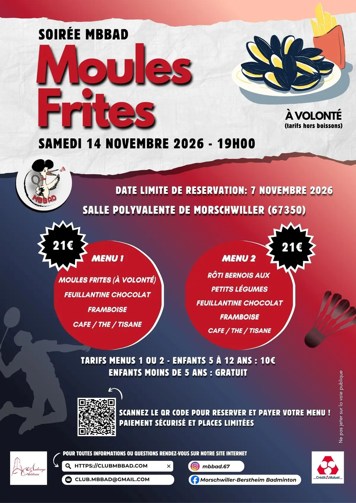 Soirée Moules Frites