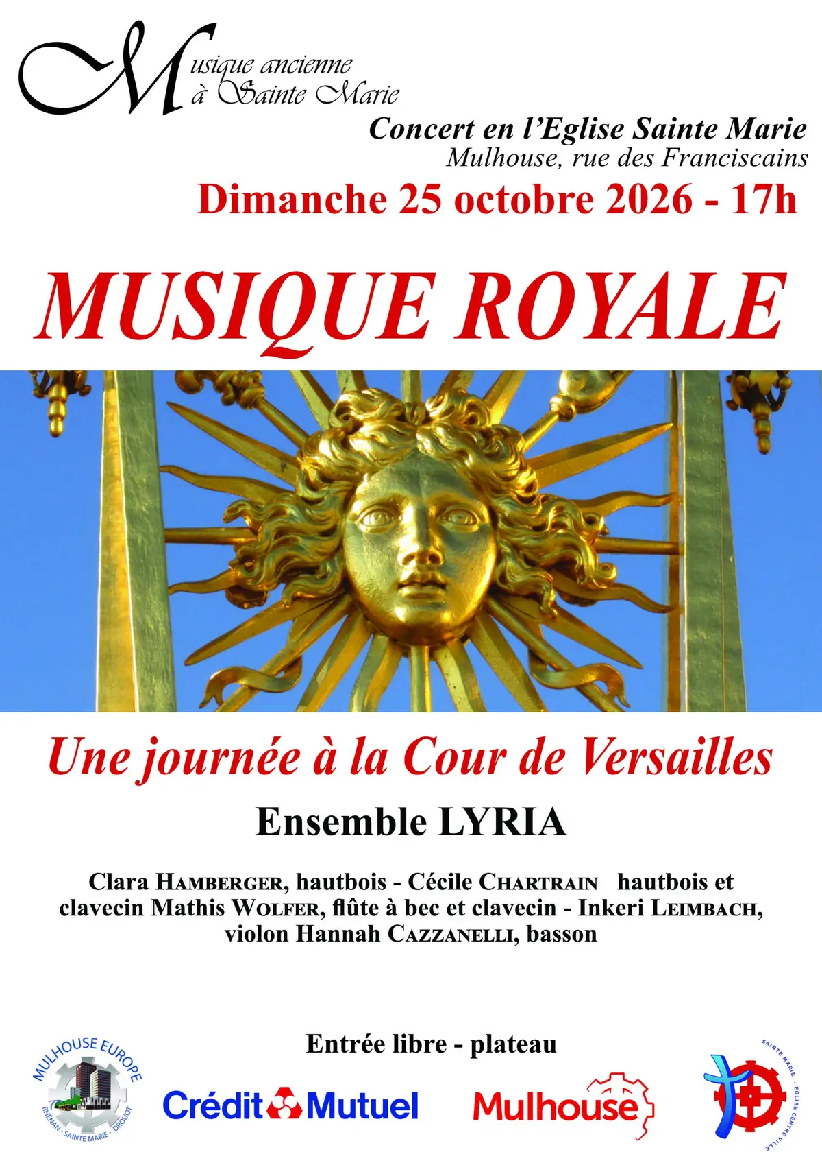 Musique Royale Une journée à la Cour de Versailles