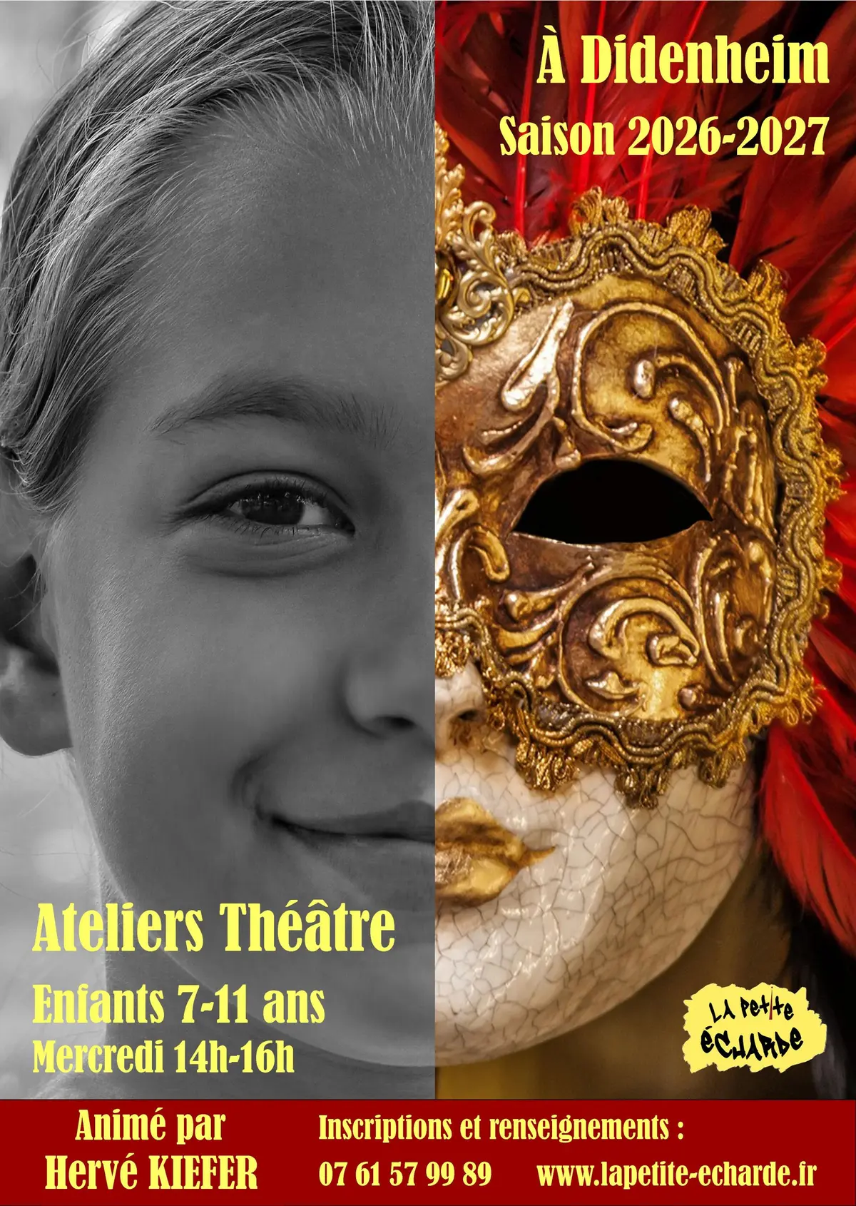 Ateliers théâtre Enfants 7-11 ans  à La Petite Echarde de Didenheim
