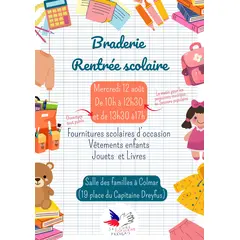 Braderie solidaire pour la rentrée scolaire | Colmar