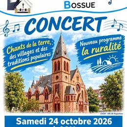 Concert Choeur d'Hommes d'Alsace Bossue