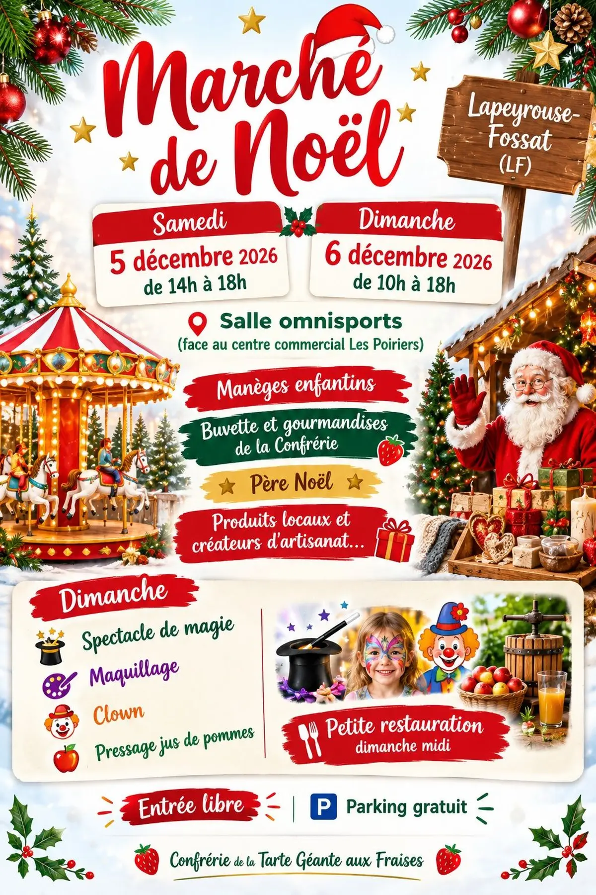Marché de Noël Lapeyrouse-Fossat