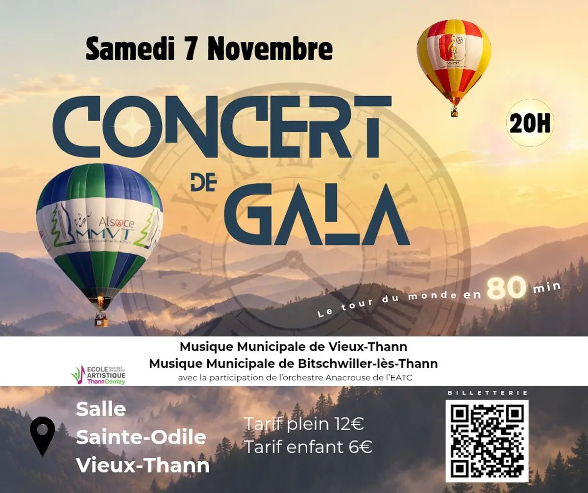  Concert de Gala LE TOUR DU MONDE 