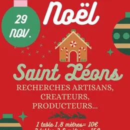 Marché de Noel Saint Léons 