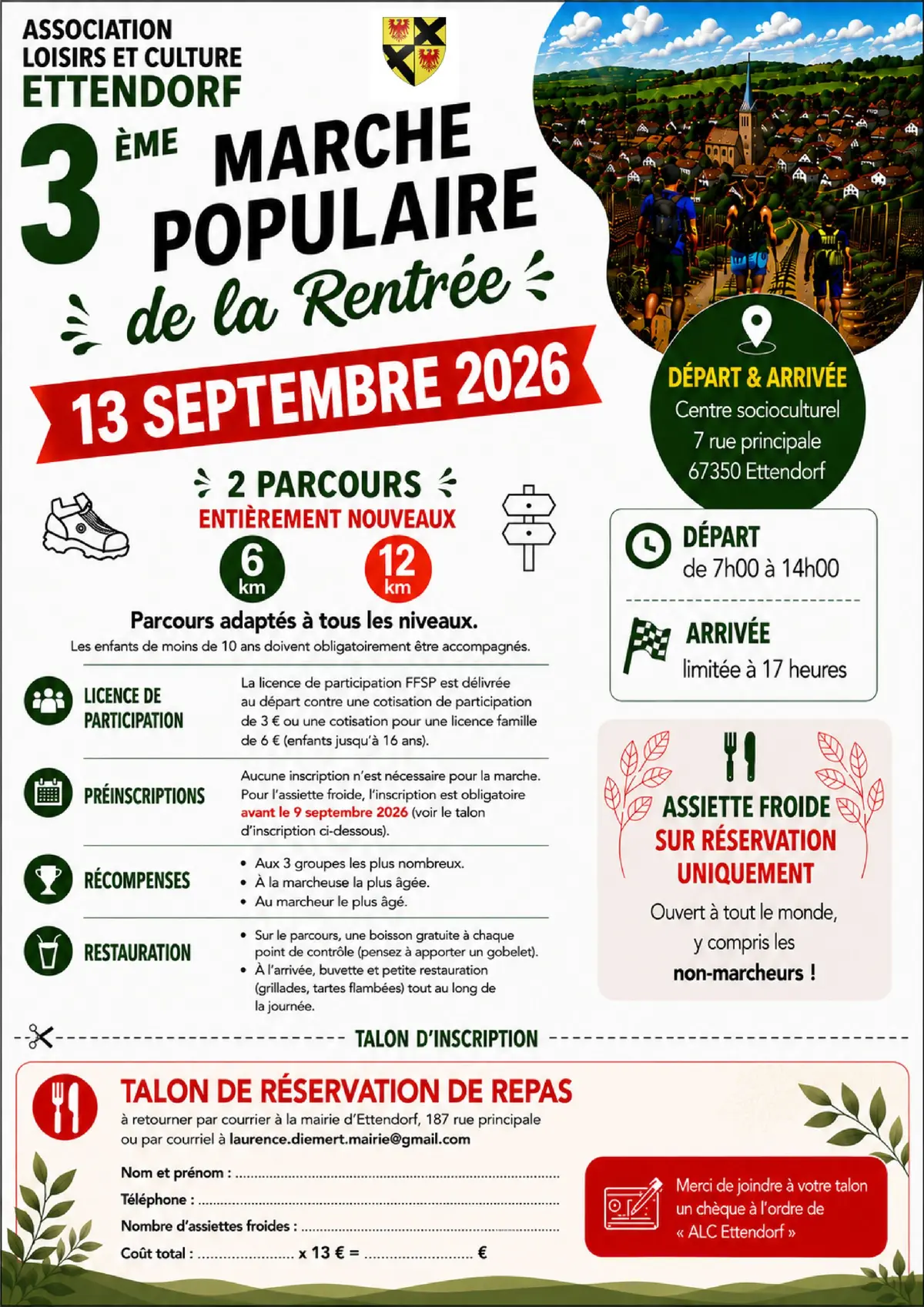 3e Marche populaire de la rentrée
