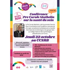 La santé du sein par la Pre Carole Mathelin