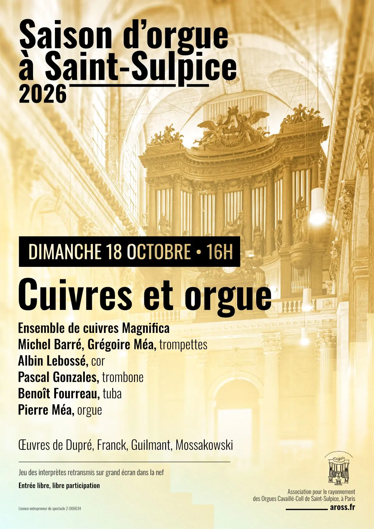 Le Quintette Magnifica et orgue