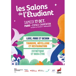 Salons de l'Etudiant : Restauration, Hôtellerie,Tourisme, Esthétique et Luxe