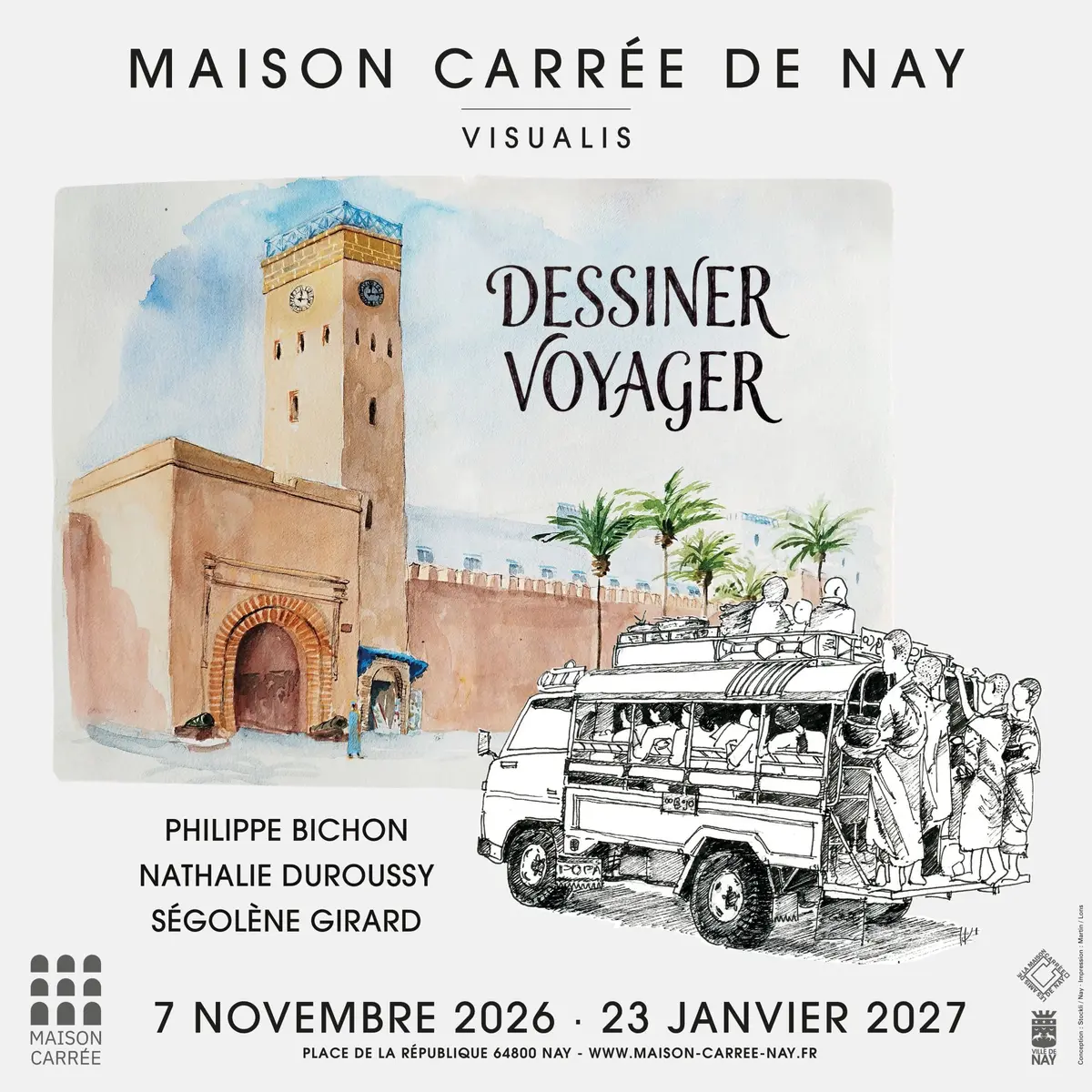 Exposition Visualis Dessiner, voyager