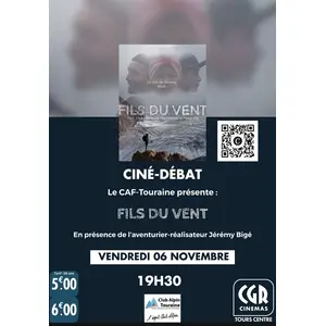 Ciné-débat "Fils du vent" de l'aventurier réalisateur Jeremy Bigé