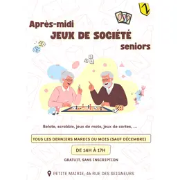 Après-midi jeux seniors