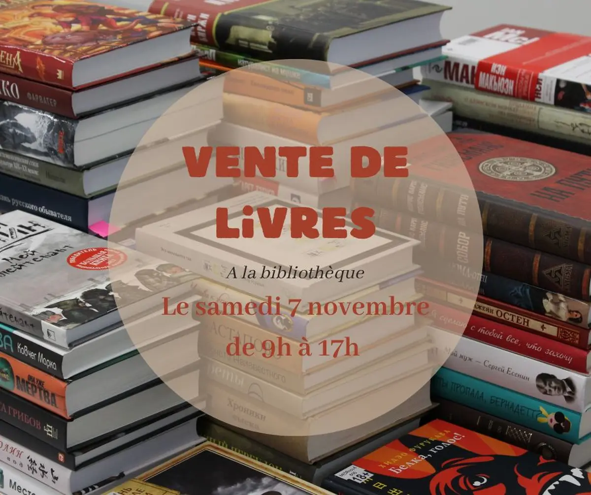 Vente de livres
