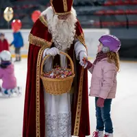Visite du Saint-Nicolas &copy; IA - Patinoire de Colmar