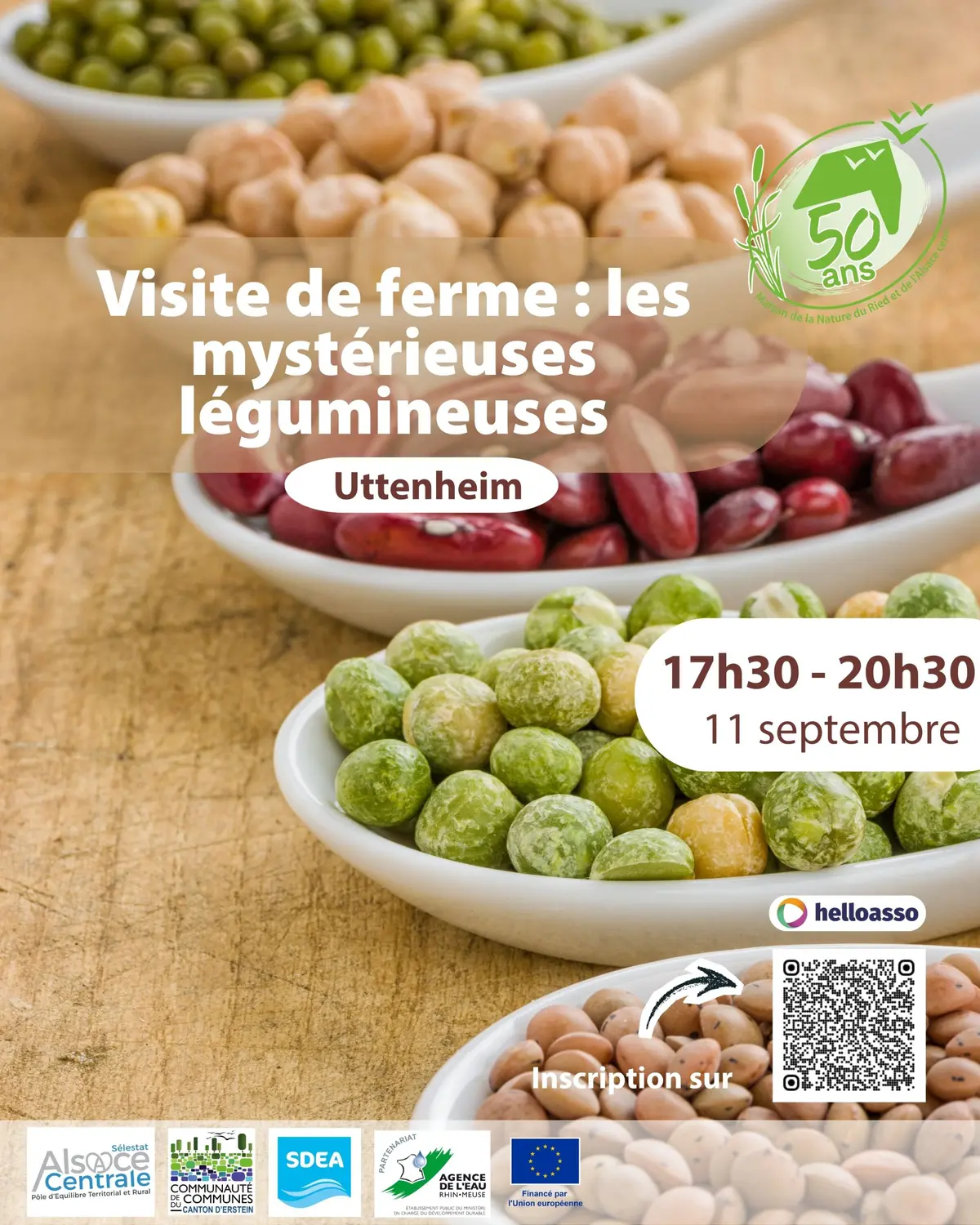 Visite de ferme : les mystérieuses légumineuses