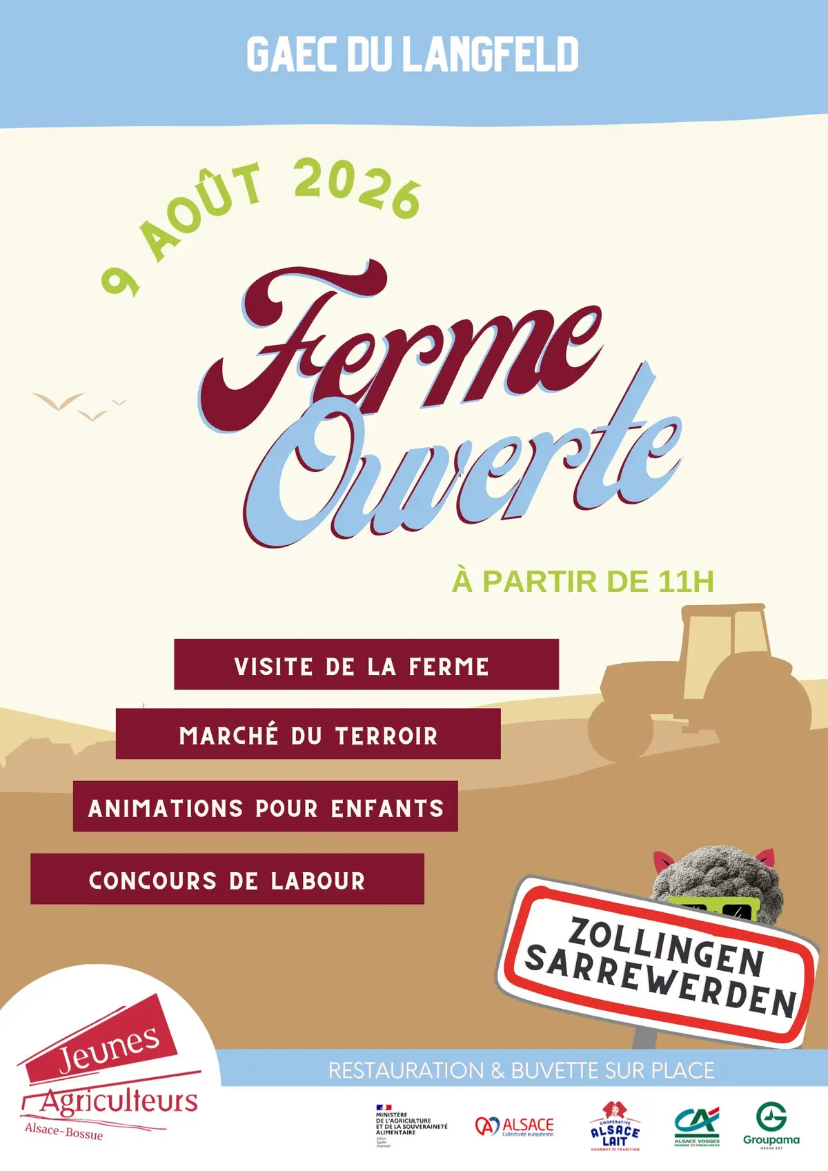 Ferme ouverte