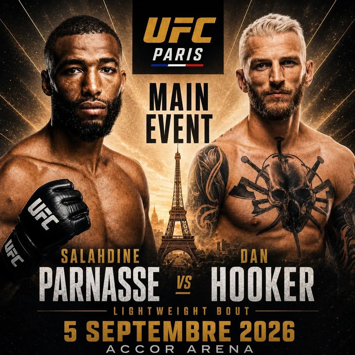 Combat UFC - Salahdine Parnasse 5 septembre