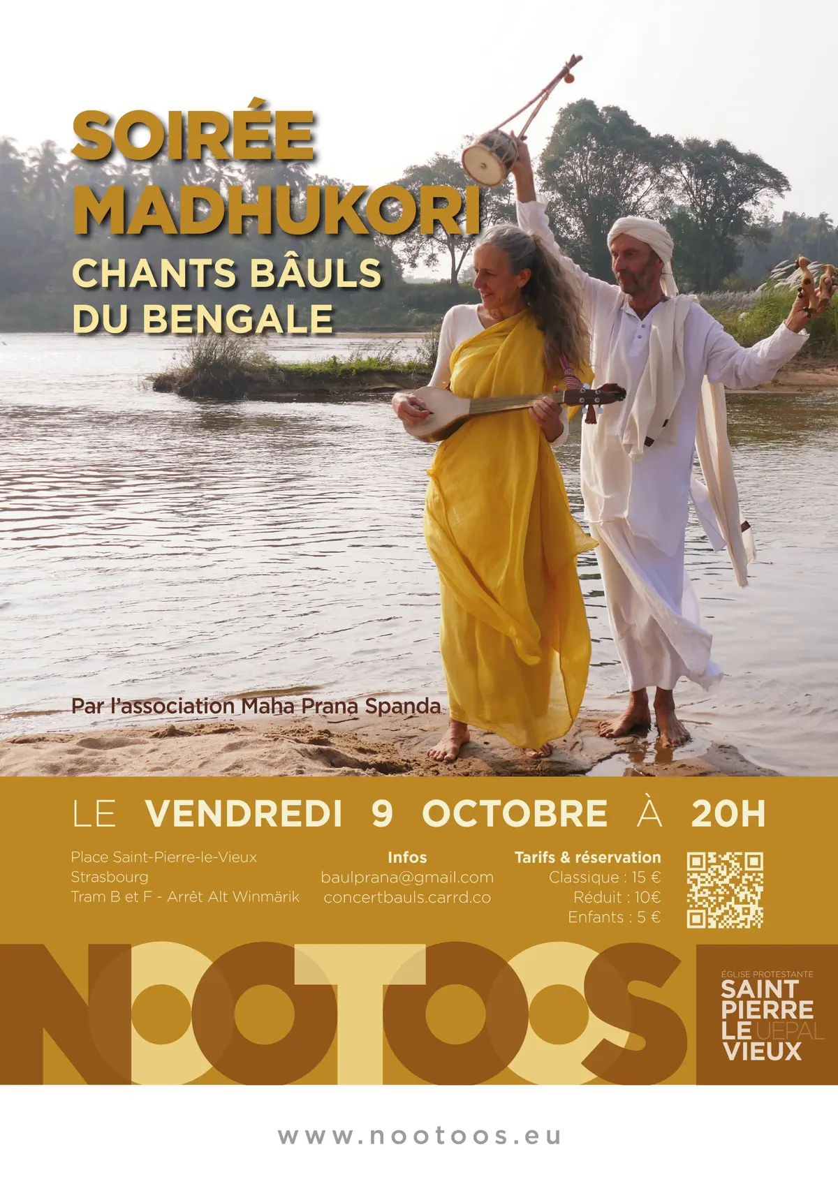Soirée Madhukori – Chants Bâuls du Bengale