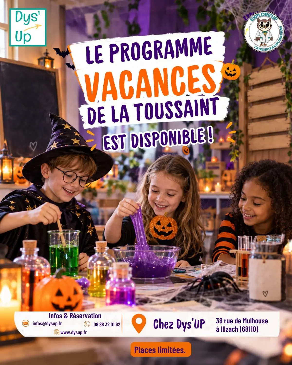 La Semaine d’Exploration – Vacances de la Toussaint à Illzach