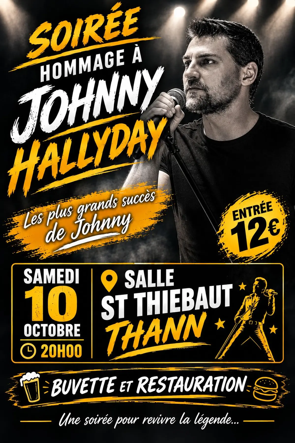 Soirée hommage à Johnny Halyday