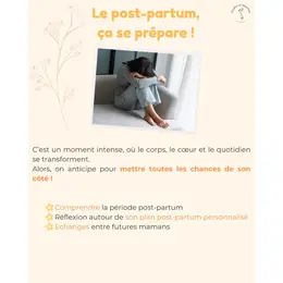 Le post-partum, ça se prépare !