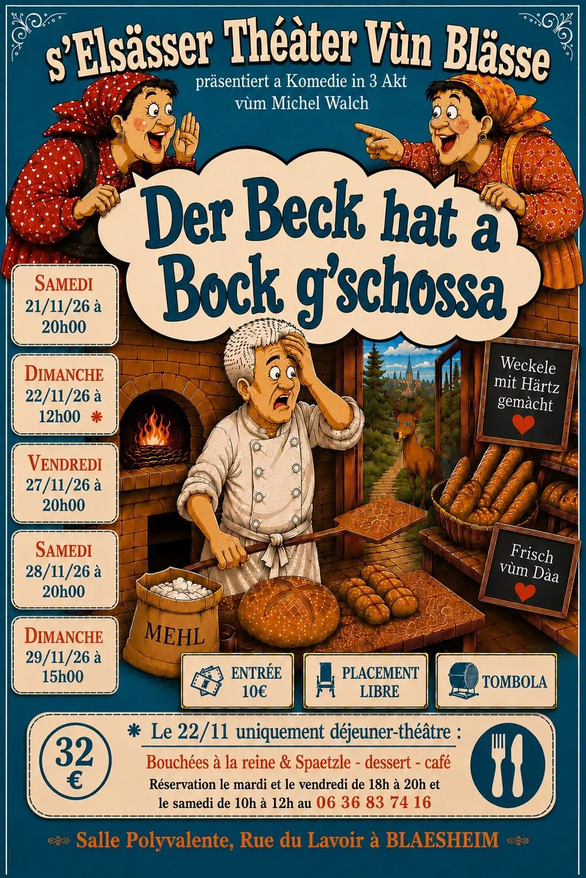 Der Beck hät a Bock gschosse