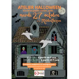 Ateliers Halloween avec Kevan