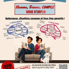 homme, femme, couple, mode d'emploi