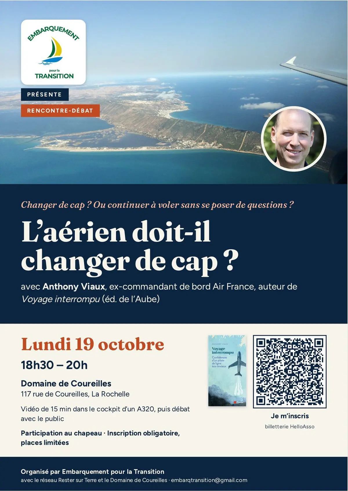 L'aérien doit-il changer de cap? Débat avec Anthony Viaux ex-pilote de ligne