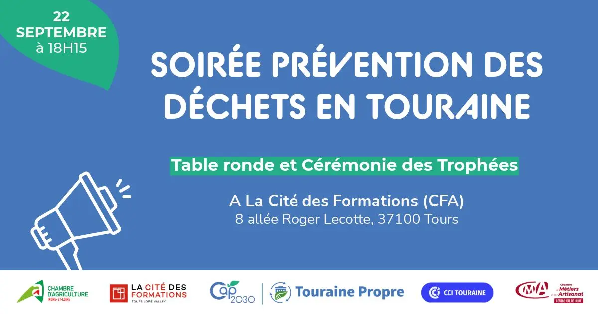 Soirée de la prévention  des déchets en Touraine
