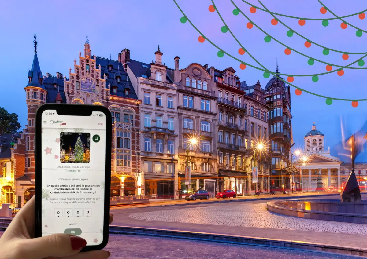 Jeu de piste Marché de Noël Christmas Tour Bruxelles
