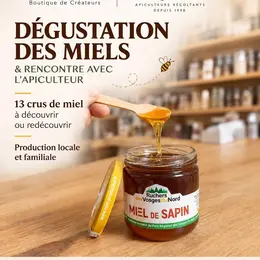Dégustation avec l'apiculteur 