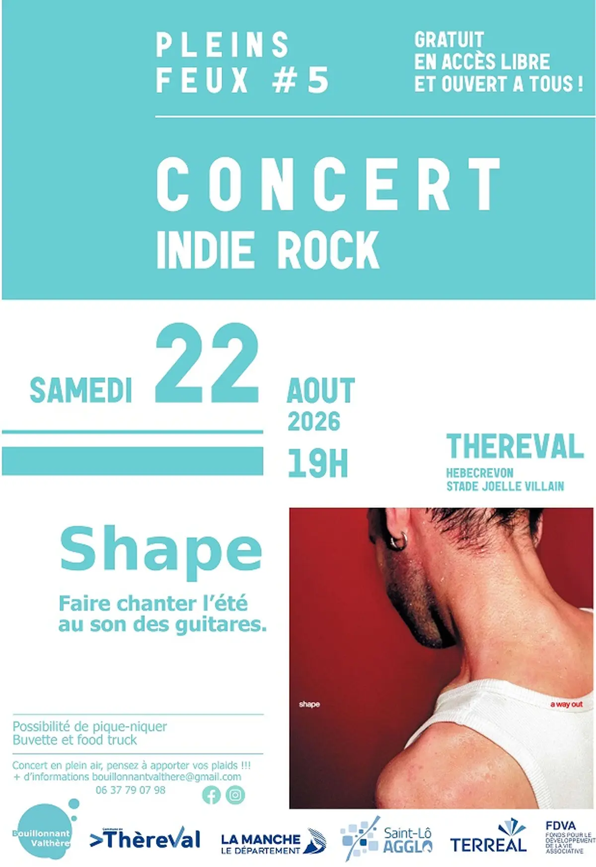 5e Festival Pleins Feux > Concert indie rock
