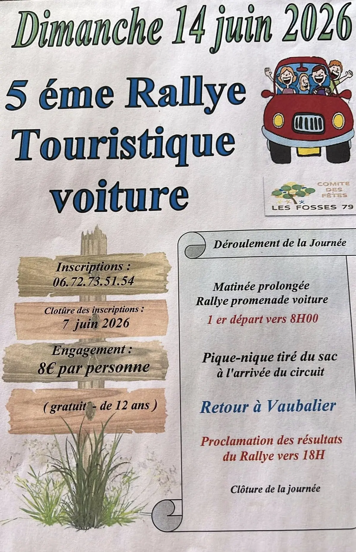 5e rallye touristique en voiture