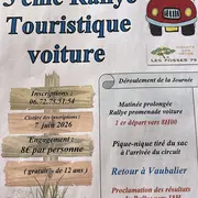 5e rallye touristique en voiture