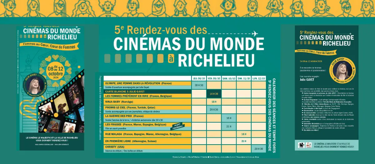 5e Rendez-vous des Cinémas du Monde : Femmes au Cœur, Cœur de Femmes