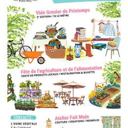 5e vide grenier de l'Usine Végétale