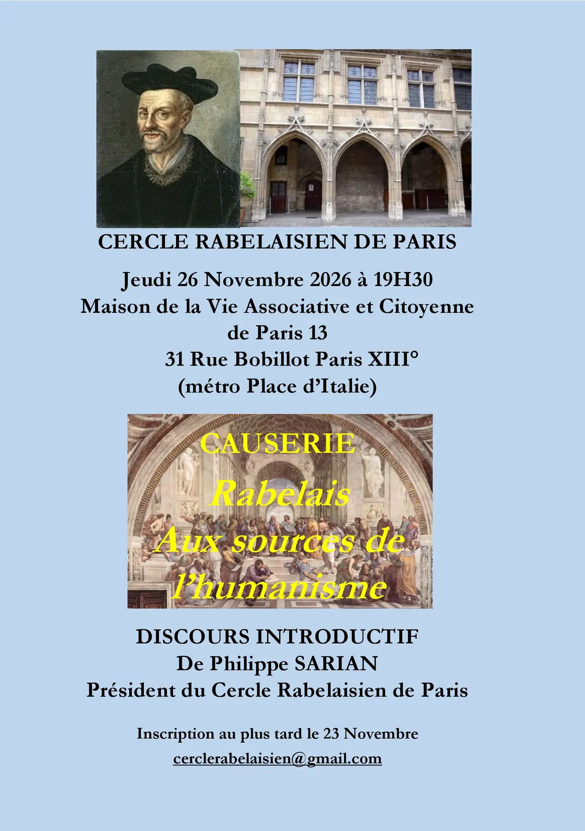 Conférence-Causerie