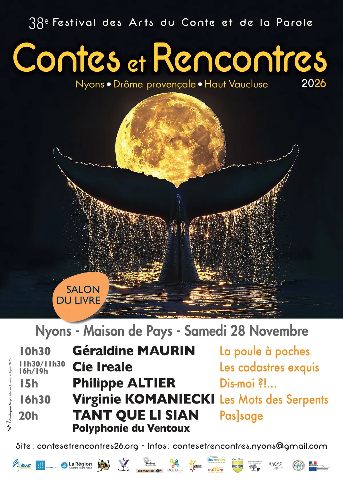 Festival Contes et Rencontres - Salon du livre 